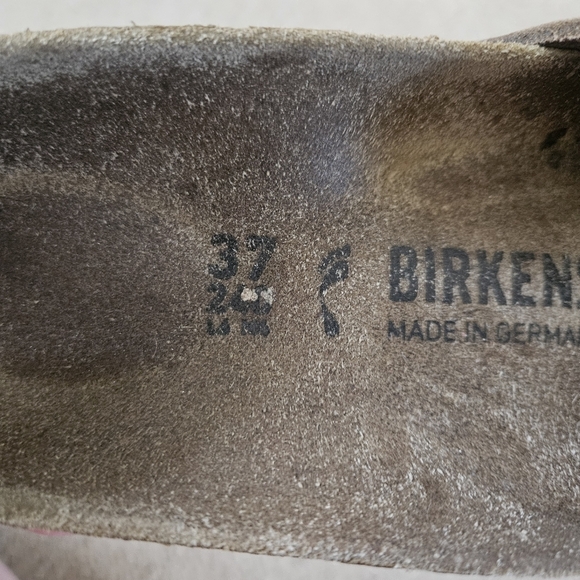 BIRKENSTOCK Madrid Big Buckle Nubuck Leather Sandal 37/6 - Picture 7 of 8